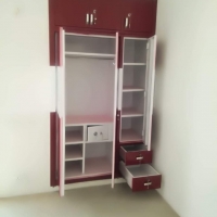 Steel wall fixing almirah